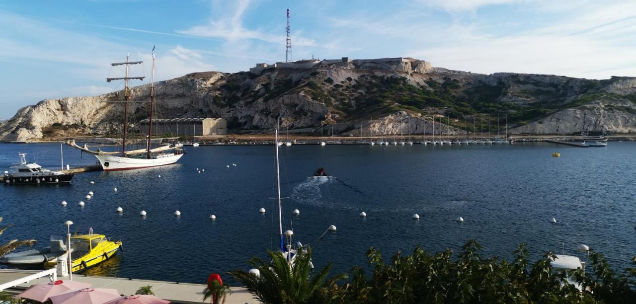 Les Pieds Dans L'Eau Sur L'Ile Du Frioul Lägenhet Marseille Exteriör bild