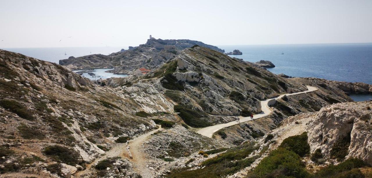 Les Pieds Dans L'Eau Sur L'Ile Du Frioul Lägenhet Marseille Exteriör bild