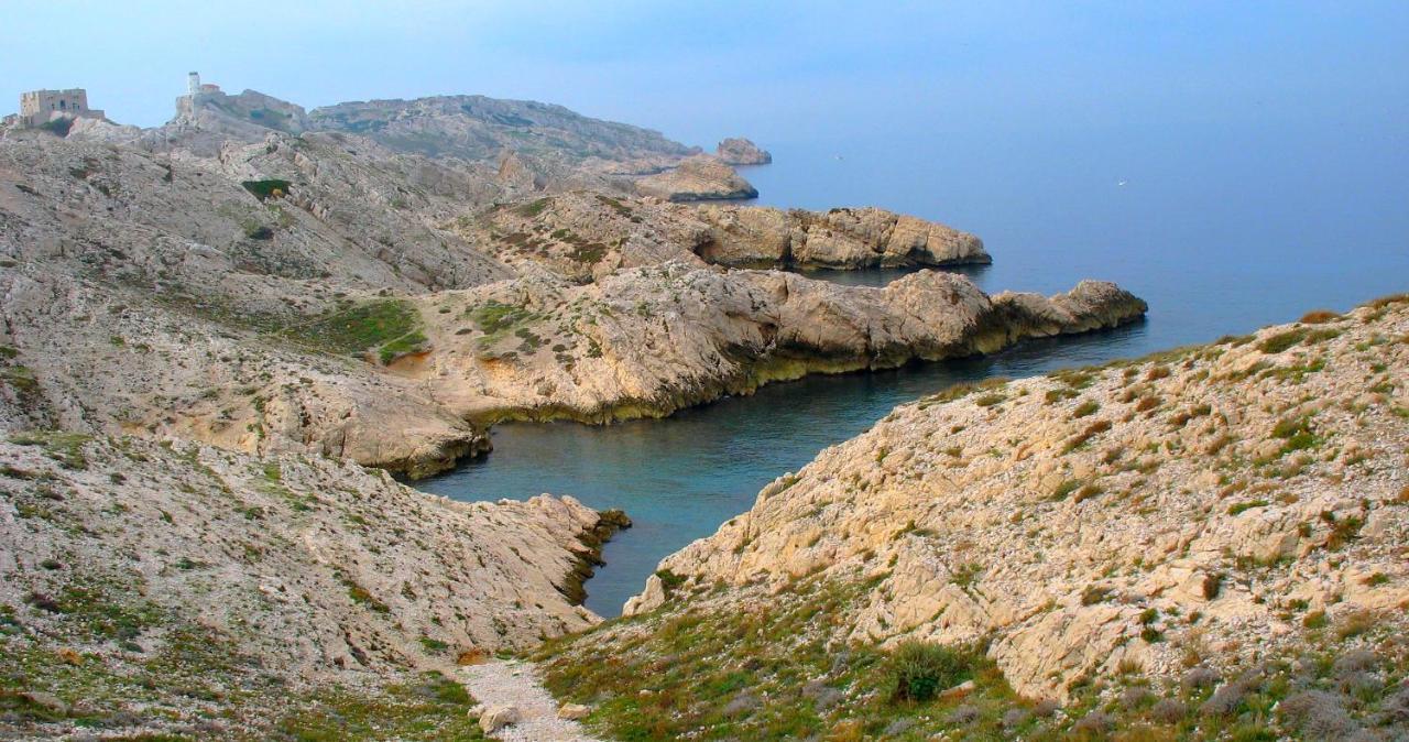 Les Pieds Dans L'Eau Sur L'Ile Du Frioul Lägenhet Marseille Exteriör bild