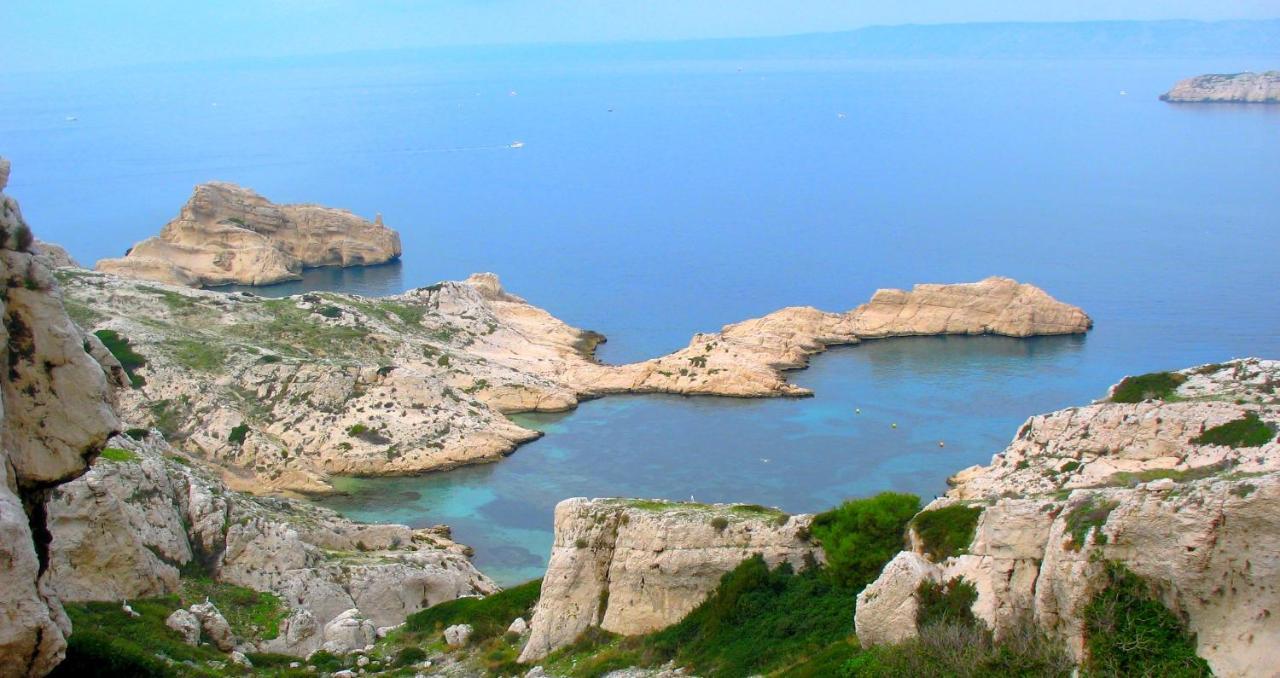 Les Pieds Dans L'Eau Sur L'Ile Du Frioul Lägenhet Marseille Exteriör bild